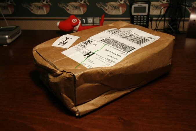 Woot.com Monkey Shipping Box